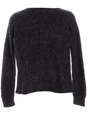 Label Shaun Straight Hem Heavy Knit Jumper