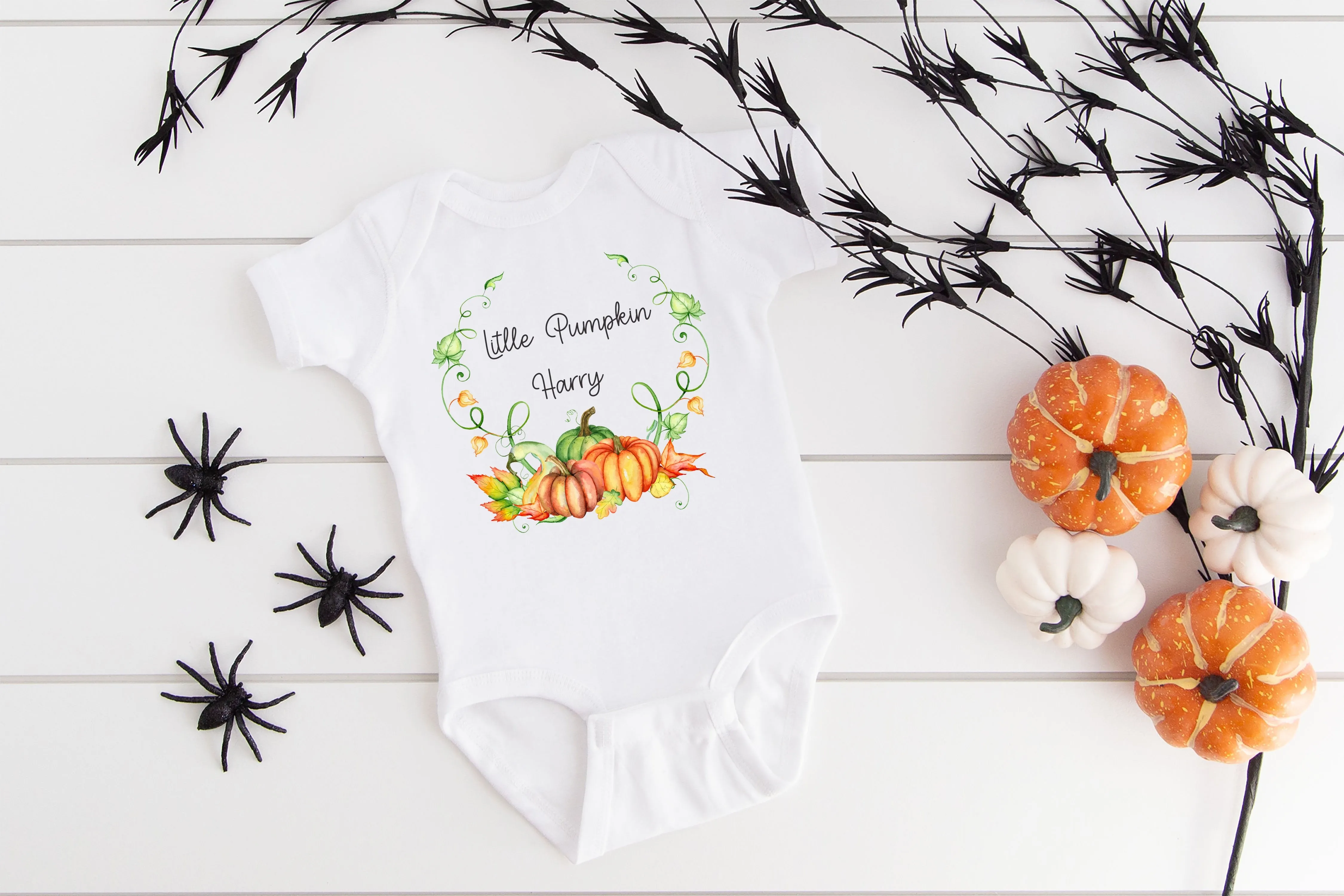 Little Pumpkin Custom Bodysuit