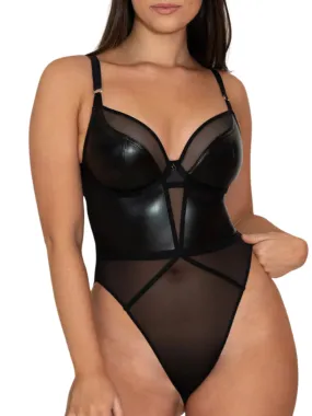 Lucky Star Bodysuit - Black