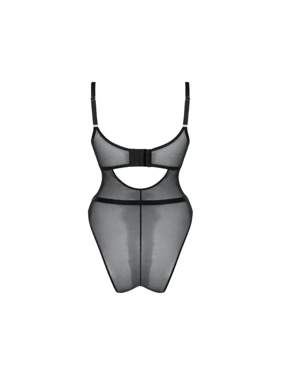 Lucky Star Bodysuit - Black