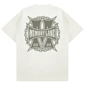 Memory Lane M Patch Tee (Off White)