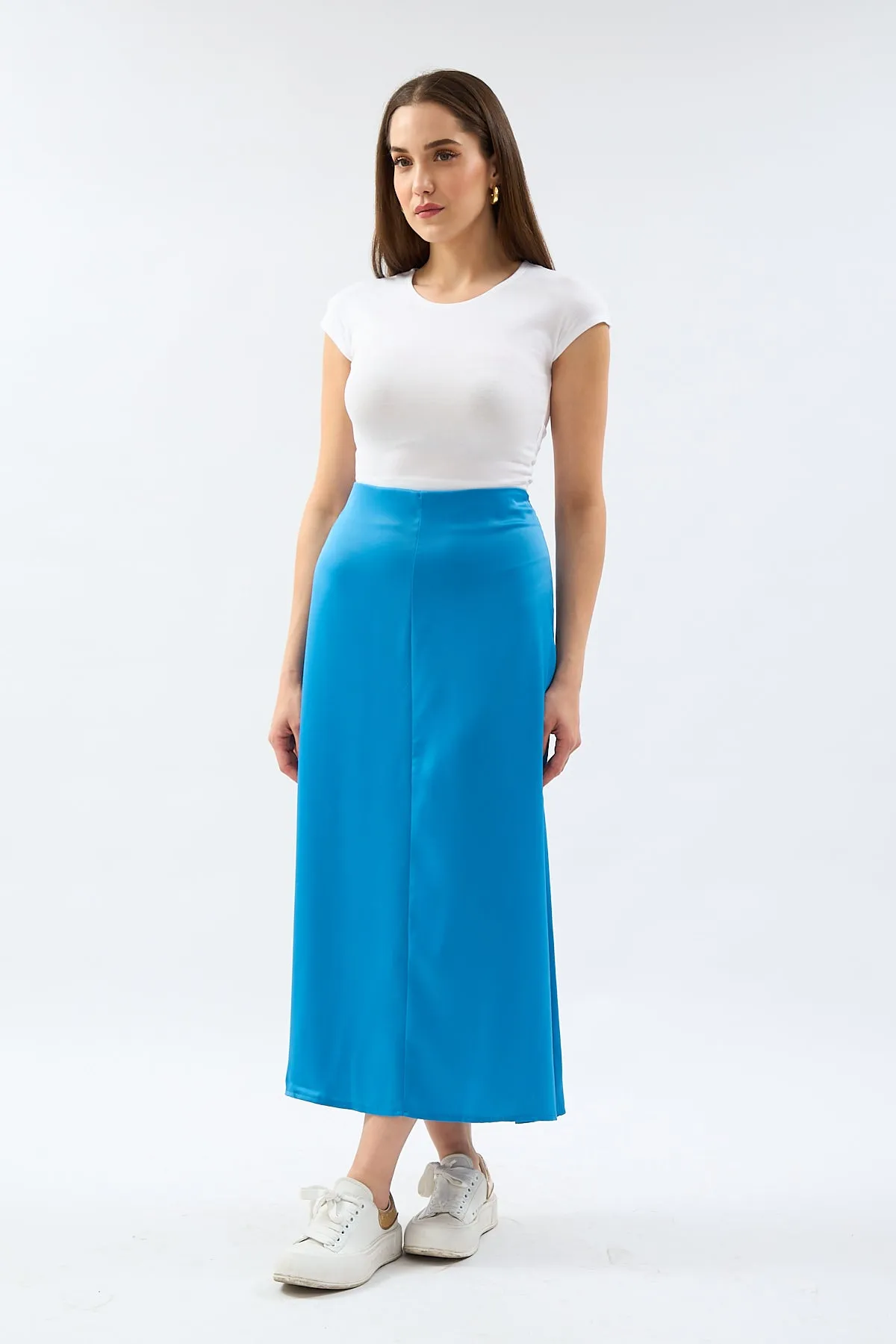 Midi Skirt Blue