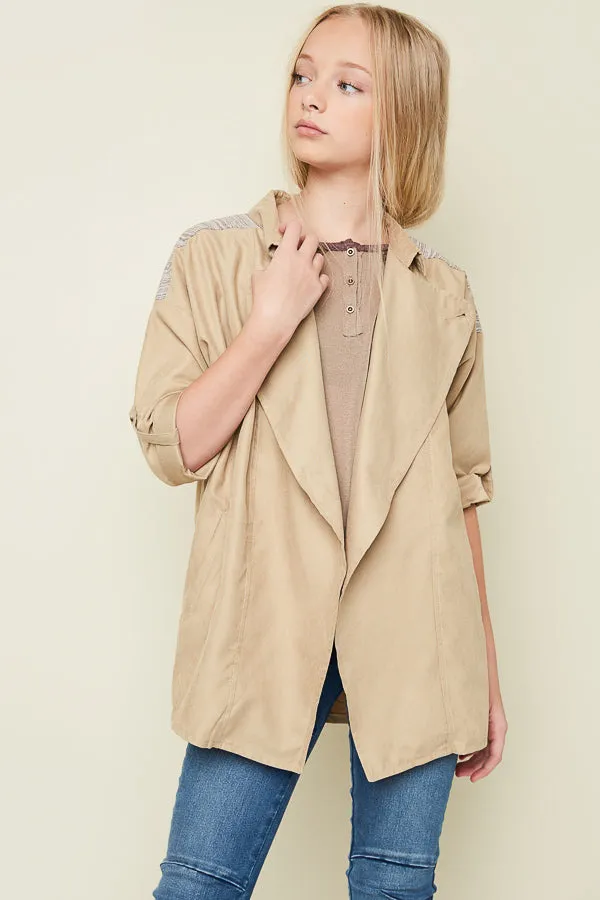 Moto Trench Coat