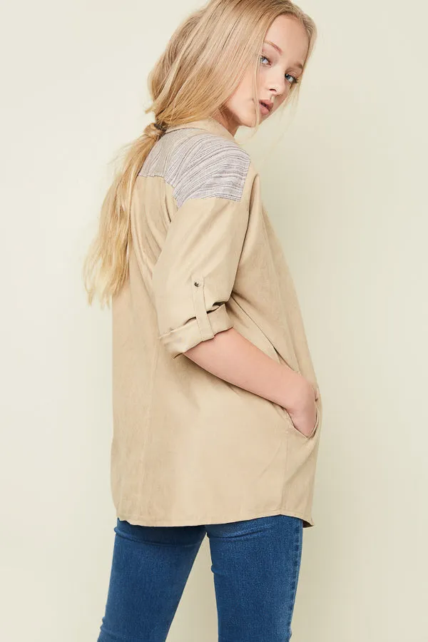 Moto Trench Coat