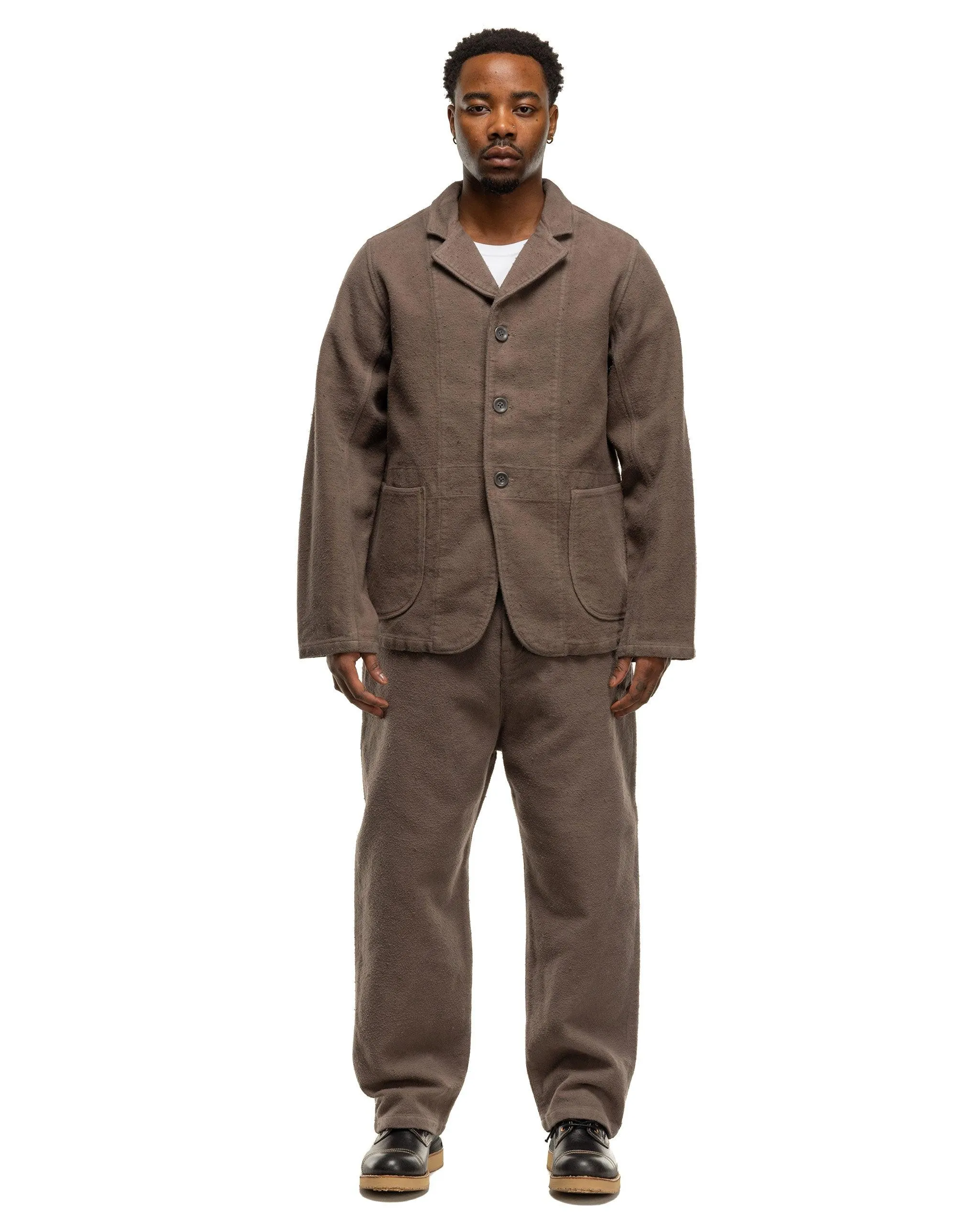 Napped Heat-Corduroy HOSPITAL JKT Grey