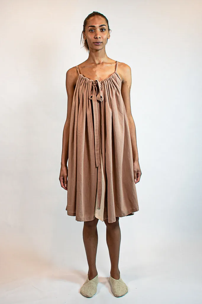 NUDE FLORA DRESS