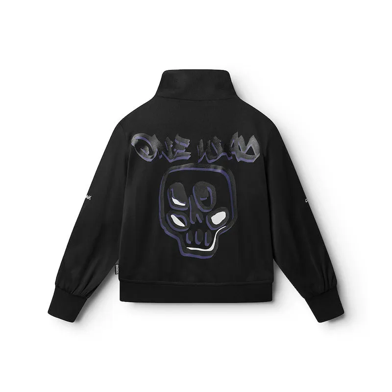 NUNUNU Control Fleak Bomber Jacket Black