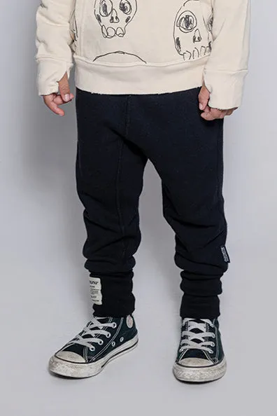 Nununu Rounded Baggy Kids Pants - Black