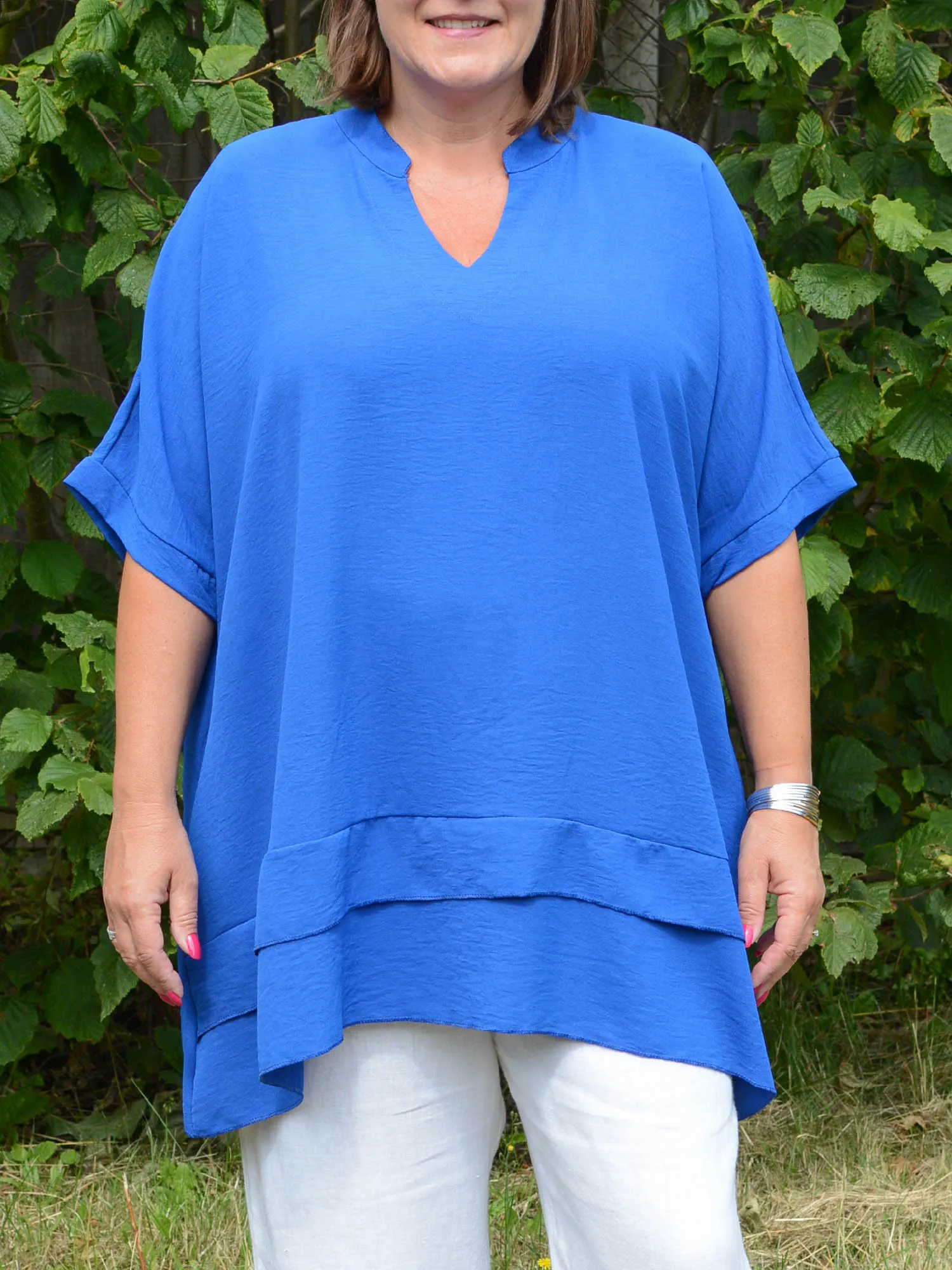 Oversized Lagenlook Tunic with pockets - TP1005