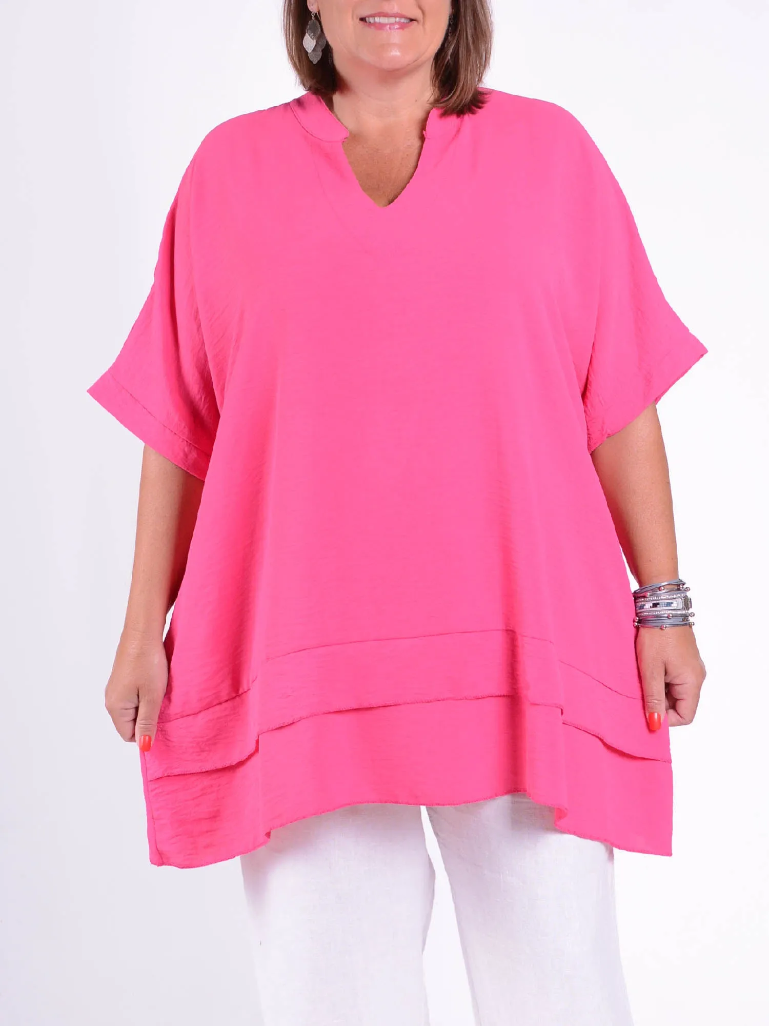 Oversized Lagenlook Tunic with pockets - TP1005