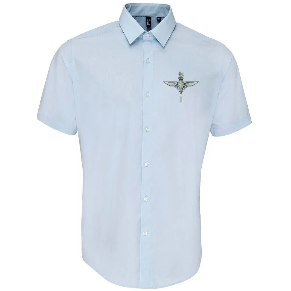 Parachute Regiment 1 PARA Embroidered Short Sleeve Oxford Shirt