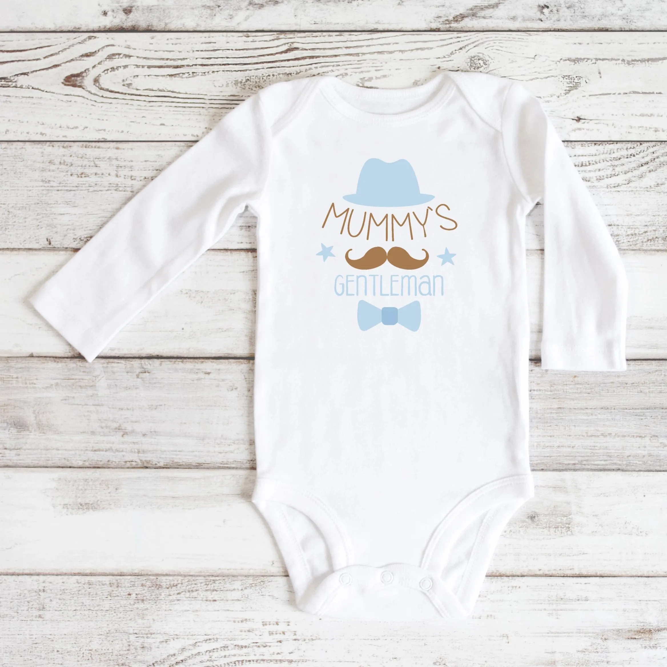 Personalised Baby Bodysuit - Little Gentleman