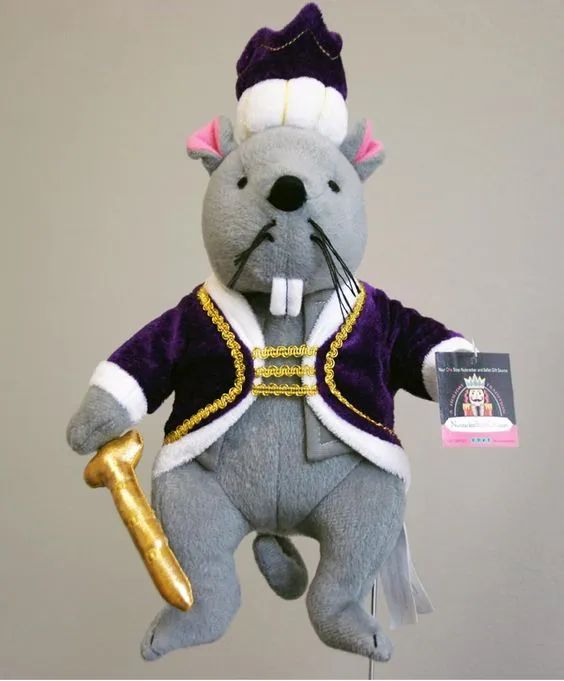 Plush Mouse King Doll