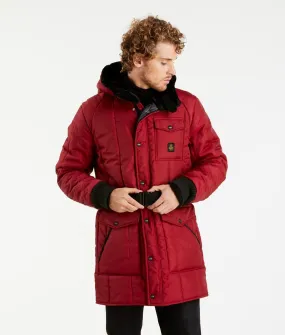 Refrigiwear Red Polyamide Men Parka