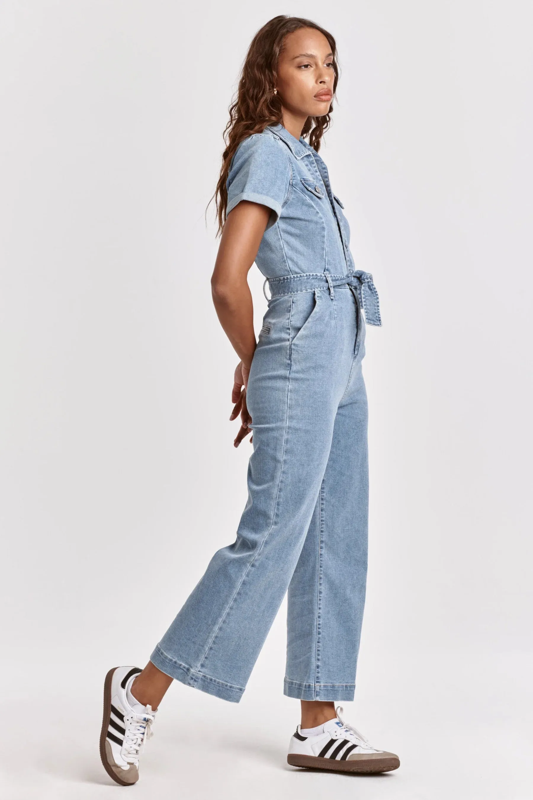 RIVETER DENIM JUMPSUIT