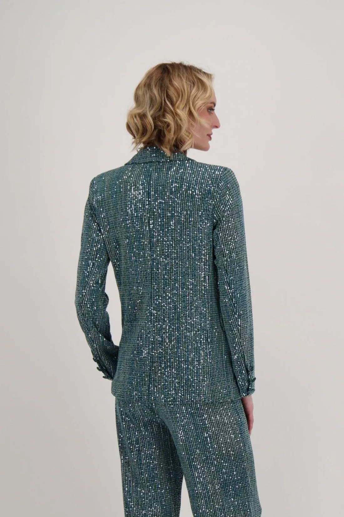 Sequinned Suit Jacket