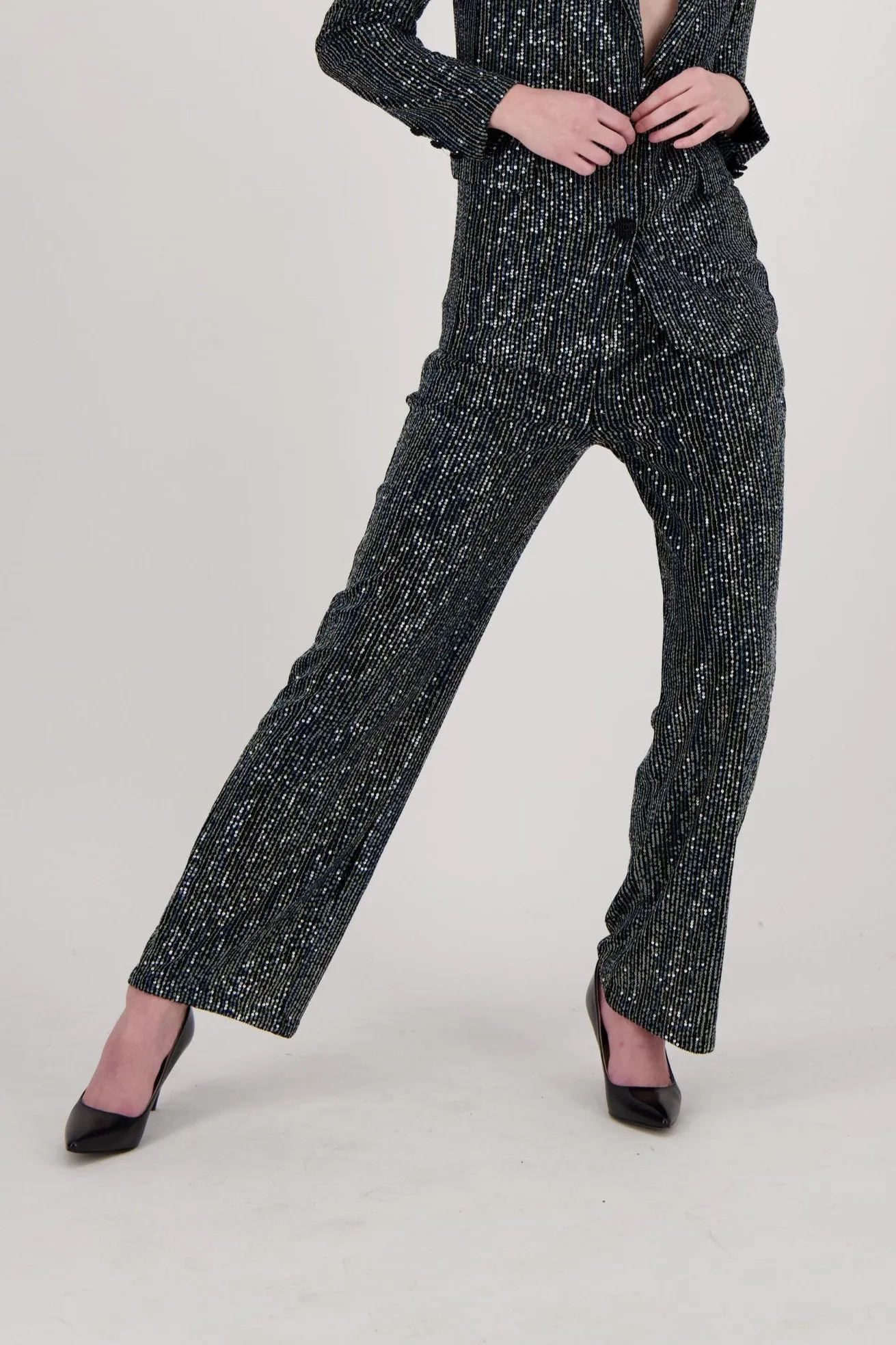 Sequinned Suit Pant