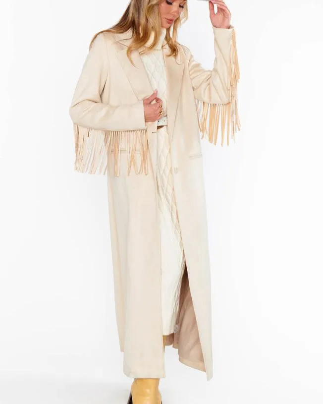 Sierra Fringe Maxi Jacket