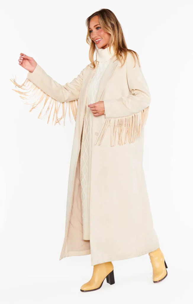 Sierra Fringe Maxi Jacket