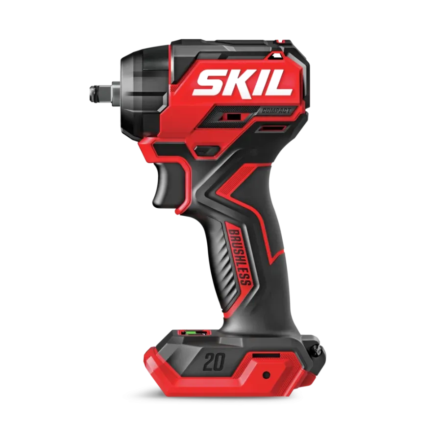 SKIL IW6739B-00 PWR CORE 20™ Brushless 20V 3/8 IN. Compact Impact Wrench (Tool Only)