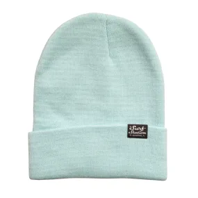 Surf Station Small Classic Logo Beanie - Sky Blue