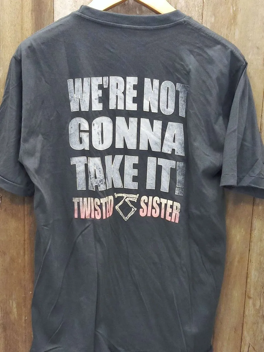 TWISTED SISTER 100% Cotton New Vintage Band T Shirt