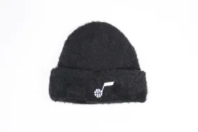 W Knit Fuzzy Beanie - Black - New Era