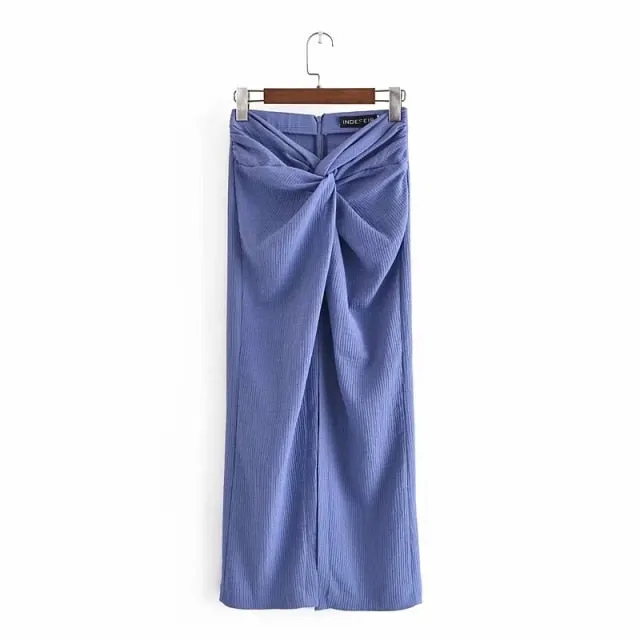 Warm Reminder Midi Skirt