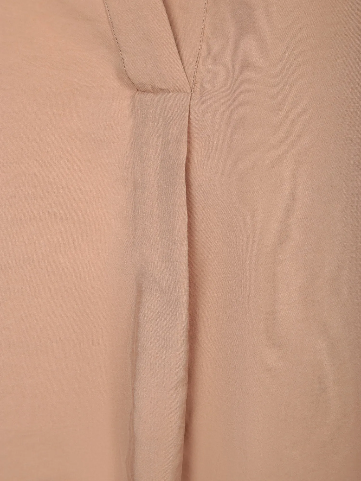 Washed Viscose Tunic in Sand