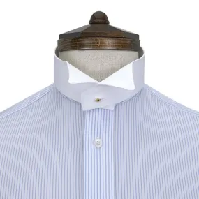 Windsor White Starched Cotton Wing Collar