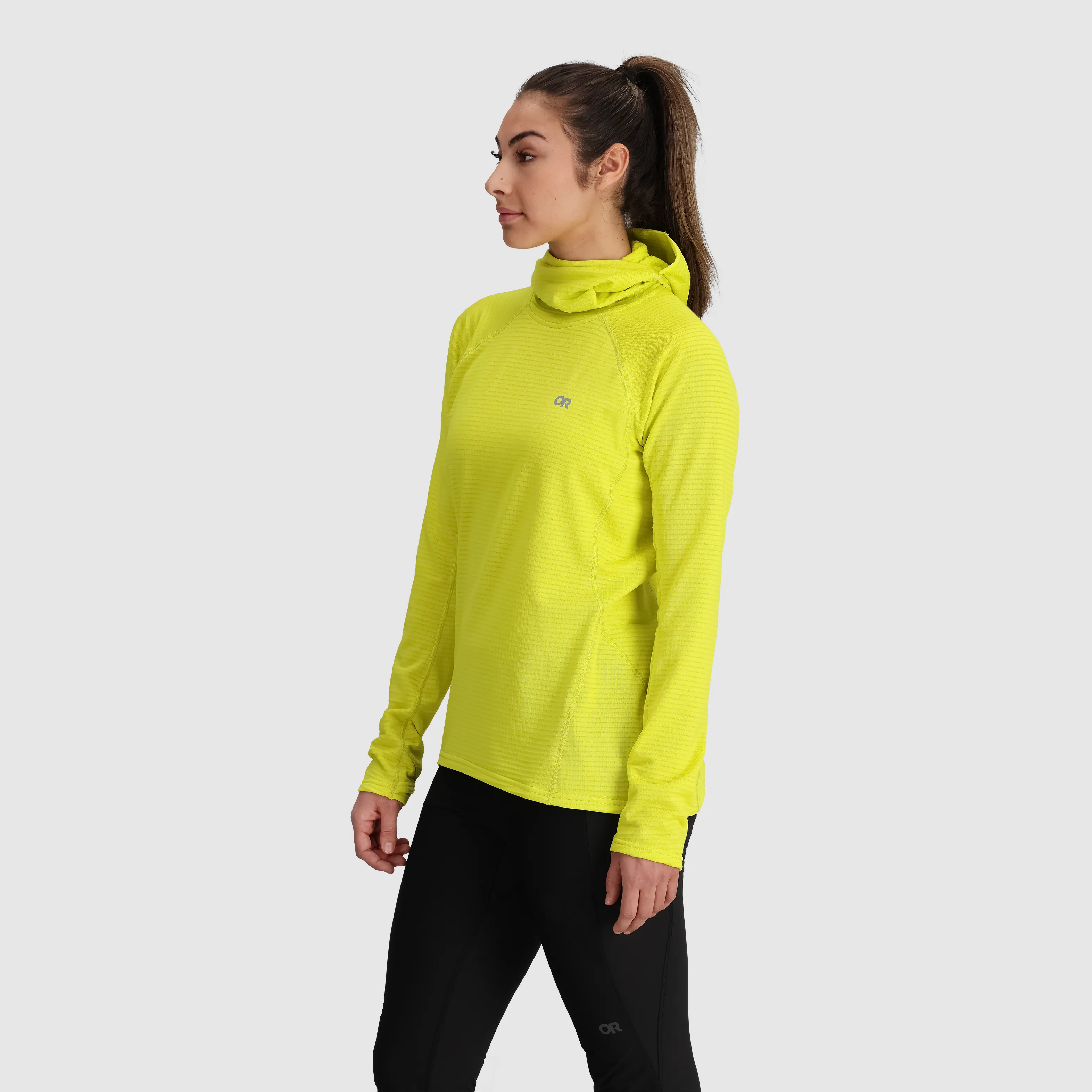 Women's Vigor Grid Fleece Pullover Hoodie